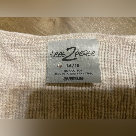 Tees 2 Please Womens Size 14/16 Tank Top - Picture 2 of 6